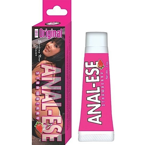 Lubricante Anal En Gel Anal-ese Fresa 0.5 Oz.