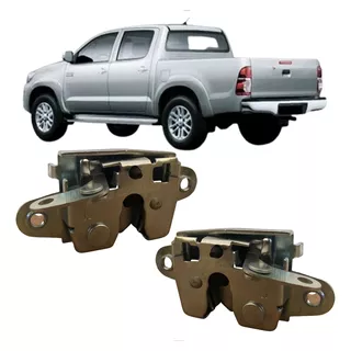 Par Fechadura Tampa Traseira Caçamba Hilux 2005 2006 A 2008