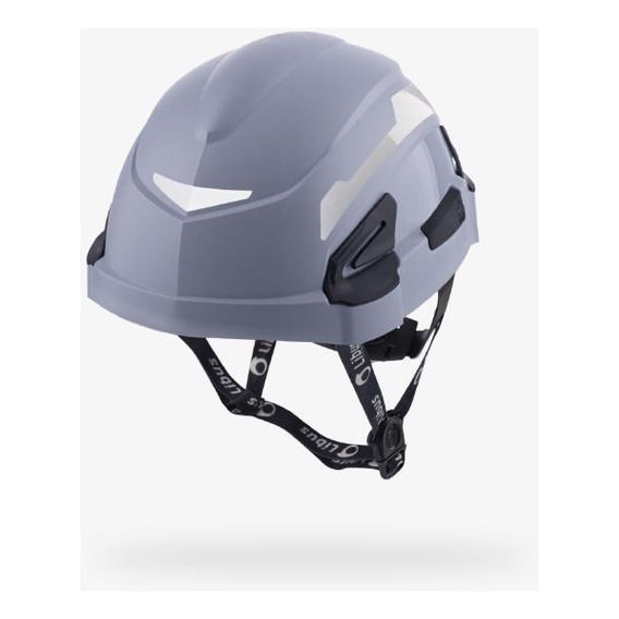 Casco de seguridad reflectivo de abs Libus Andes gris