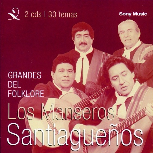 Los Manseros Santiagueños Grandes Del Folklore 2 Cd Nuevo