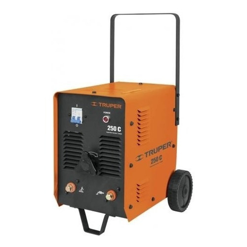 Soldadora Compacta Corriente Alterna 250 A Truper 17958 Color Naranja oscuro