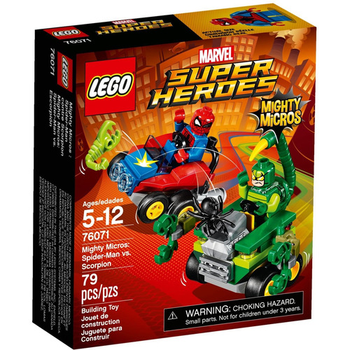 Todobloques Lego 76071 Super Heroes Spider-mas Vs Scorpion