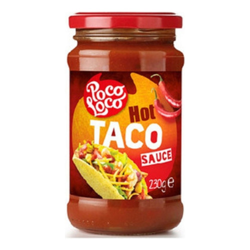 Salsa Paratacos Hot Sauce Poco Loco 230g