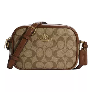 Bolsa Coach Mini Jamie Crossbody Mujer Lona Y Cuero