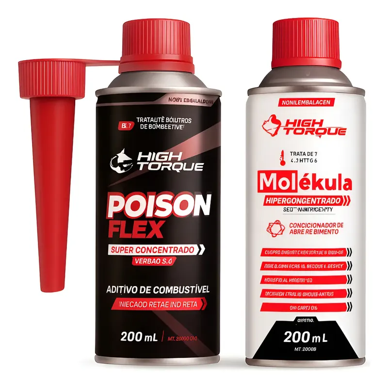High Torque Condicionador Molékula + 1 Aditivo Poison 2.0 Concentrado