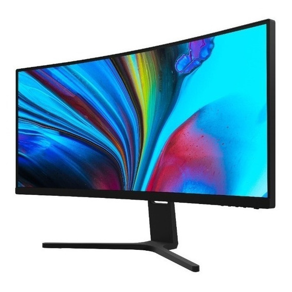 Monitor gamer curvo Xiaomi RMMNT30HFCW LCD 30" negro 200Hz