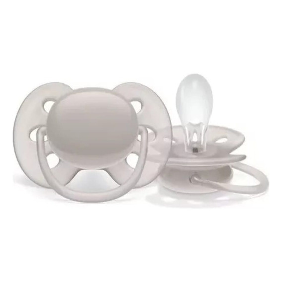 Chupete Soft Liso Unisex 6-18 M Bebes Philips Avent Cuot As