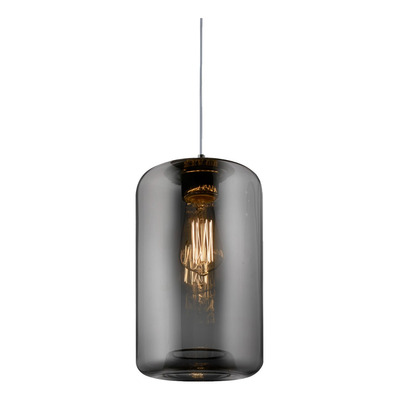 Colgante 3 Luces Desigual Fume Base 60x10cm Apto Led E27