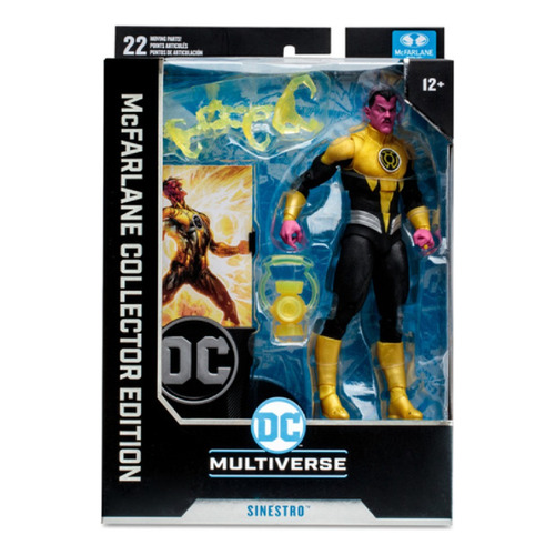 Dc Mcfarlane Collector Sinestro Corps War Sellado