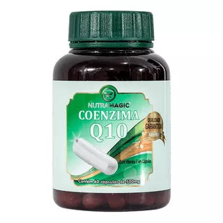 Coenzima Q10 Ubiquinona Vitamina E 60 Cáps 500mg 