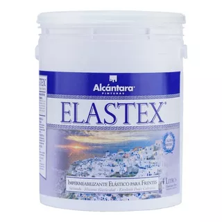 Pintura Impermeabilizante Elastomérica Elastex 4 L Alcántara