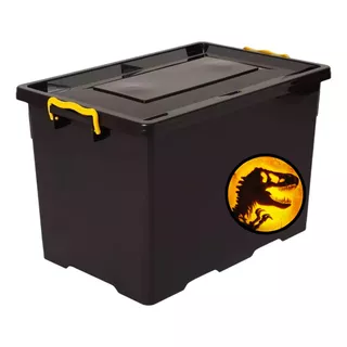 Caja Organizadora 62x40x40 Plastica Apilable Ruedas Dino