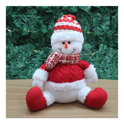 Muñeco de navidad en tela hotsell