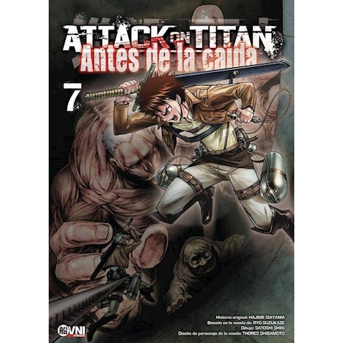Libro Attack On Titan: Antes De La Caida Vol 7 De Hajime Isa