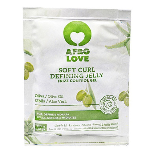 Sachet Afro Love Gel Soft Curl 30g - G A $217