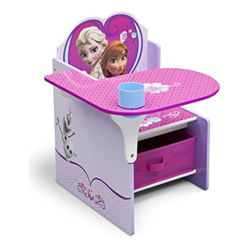 Silla Para Niños Delta Escritorio Con Stroage Bin, Disney F