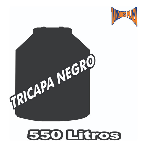 Tanque De 550 Litros Tricapa Plaza Negro Lanús