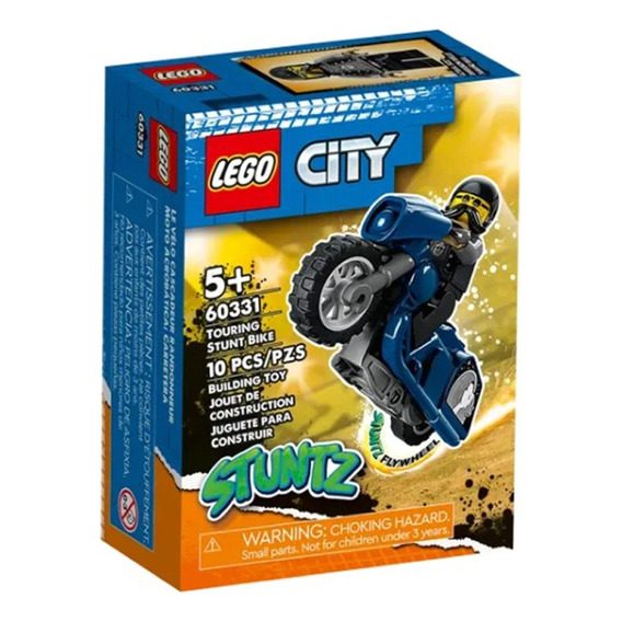 Lego Moto Acrobática A Fricción 10 Piezas