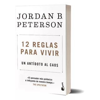 12 Reglas Para Vivir, De Jordan B. Peterson. Editorial Booket, Tapa Blanda En Español, 2023