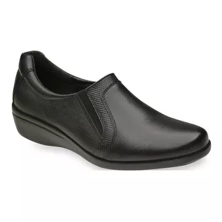 Zapatos De Descanso Para Dama En Color Negro Liso
