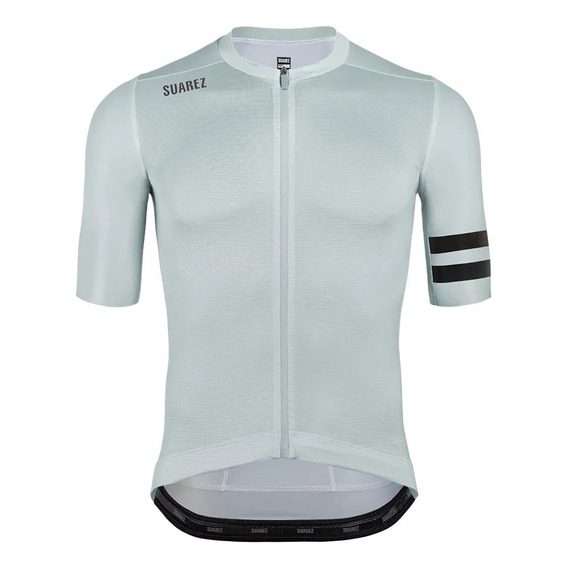 Jersey Ciclismo M/c Suarez Hombre Solid Gris Pearl 2.4