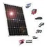 Panel Solar De 50 Watt 17.5 Voltios 2.78a Alt:70cm Anc:54cm Color Negro
