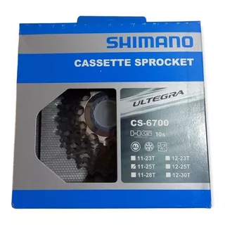 Cassette Shimano Ultegra 10v Relación 11-25t Mod Cs-6700
