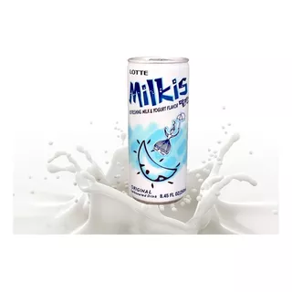 Bebida Gaseificada De Leite E Iogurte Milkis Lotte - 250ml