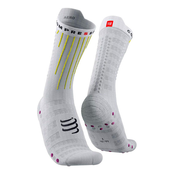 Calcetín Aero Socks Bike Blanco Compressport