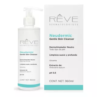 Reve | Neudermic Gentle Skin Cleanser Dermolimpiador 960ml Tipo De Piel Todo Tipo De Piel