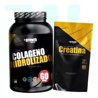 1k Colágeno Hidroliz + Vitamina C + Creatina Monohidratada 