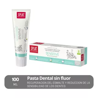 Pasta Dental Splat Sensitive Sin Fluor 100ml