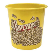 Balde De Pipoca  Popcorn  Amarelo 500ml - Lsc Toys