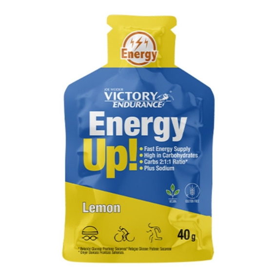 Gel Energético Energy Up Victory Endurance 8 Unidades