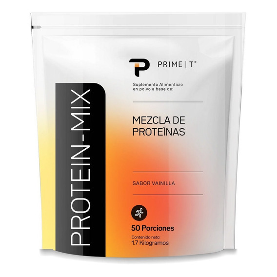 Proteina Mezcla Protein-mix Primetech Vainilla 50 Servicios