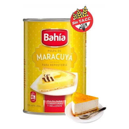 Maracuya Para Coberturas Y Rellenos Bahia X453gr