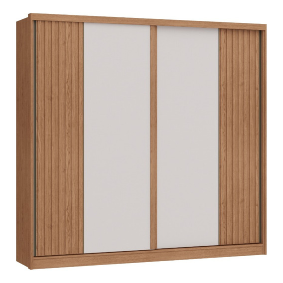 Ropero Grande Mdf Dormitorio Placard 2 Puertas Corredizas