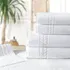 Toalla Extra Baño Dohler Profi Top 100 X 150 Cm 100% Algodón Color Blanco Blanco