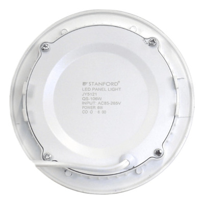 Foco Panel Led Embutido Redondo 6w 