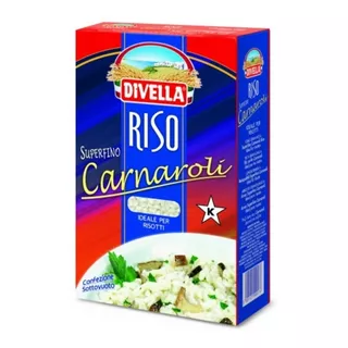 Riso Carnaroli Divella 100% Italia - Arroz Carnaroli 1 Kg Divella