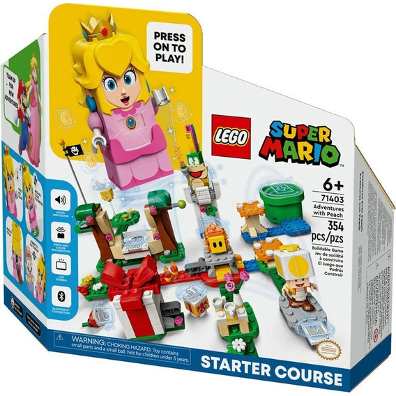 Lego Super Mario 71403  Pack De Inicio De Peach (354 Piezas)