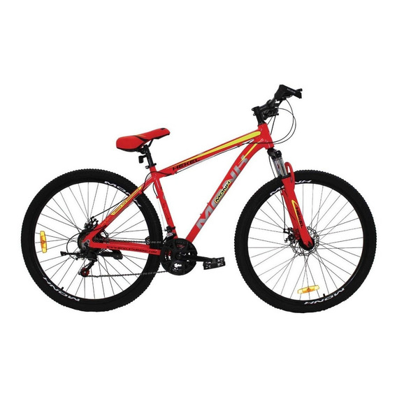 Bicicleta Montaña Rodada 29 21 Velocidades Monk Hekel Color Naranja Tamaño del cuadro Único