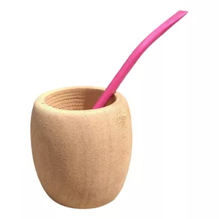 Mate De Madera Perita Crudo Pintar/grabar 30u