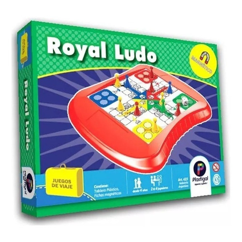 Royal Ludo-juego De Viaje Magnetico - Plastigal Art.423