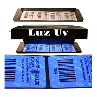 20 Etiqueta De Seguridad Con Tinta Ultra Violeta Uv P/ Zebra