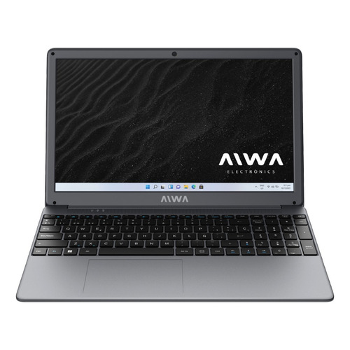 Notebook Core I5 Aiwa 15.6  256gb 8gb Ram Win 11 + Funda Color Gris