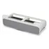 Especiero Plegable Organizador 6 Frascos Cocina Estante Blanco Y Gris