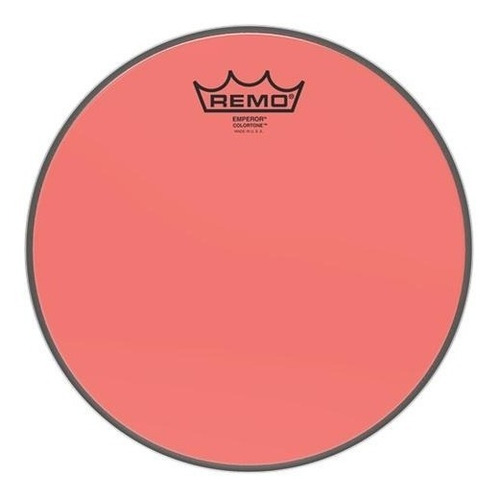 Parche Colortone Emperor 10, Rojo Be-0310-ct-rd Remo