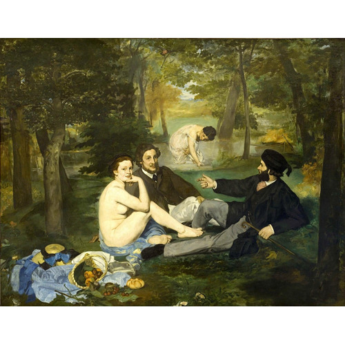 Rompecabezas Almuerzo En La Hierba Edouard Manet 1000 Piezas