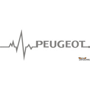 Calco Peugeot En Mi Sangre 20 X 7 Cm - Graficastuning 